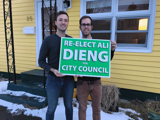 Door Knocking - Ali Dieng Ward 7 City Council - Burlington, VT