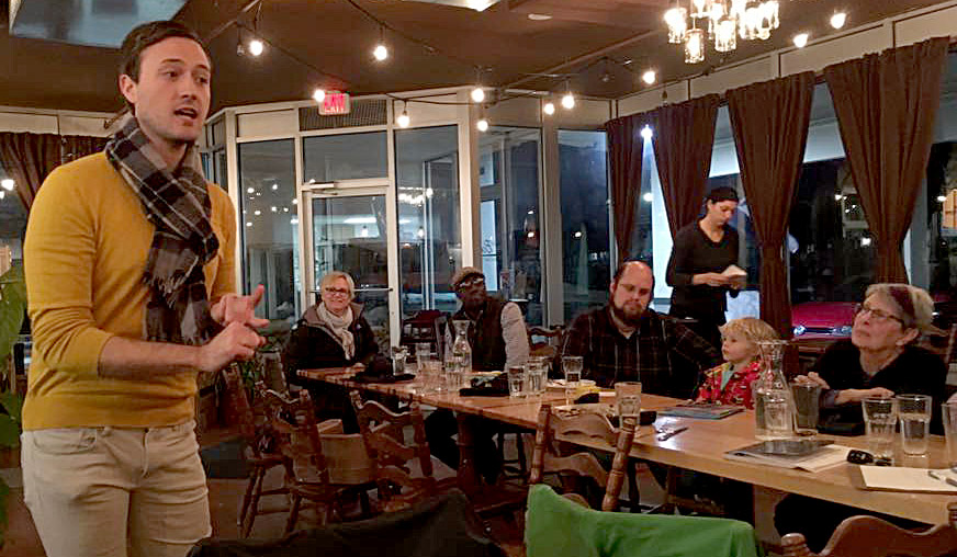 Kienan Christianson - Burlington City Council candidate for the North District