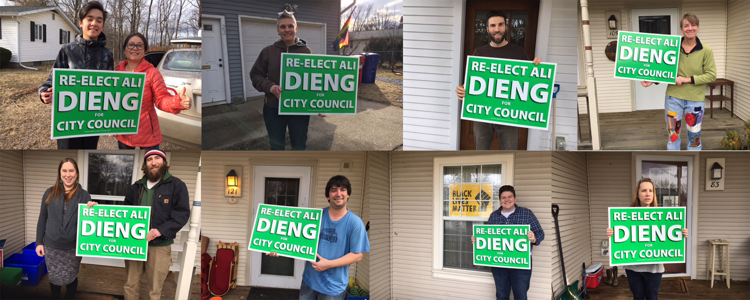 Door Knocking in Ward 7 Burlington VT